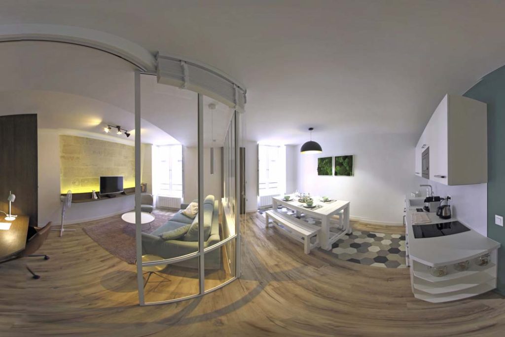 visite virtuelle immobilier dans bordeaux Gironde 33 appartement maison