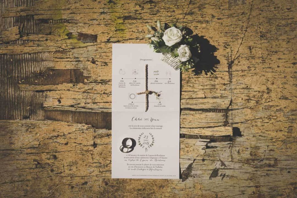 Mariage_région_bordelaise_Photographe_Christophe_boury_chris-creation_champêtre_chic_romantique_robe_de_mariee_www.photographe-33.fr-faire pare de mariage original