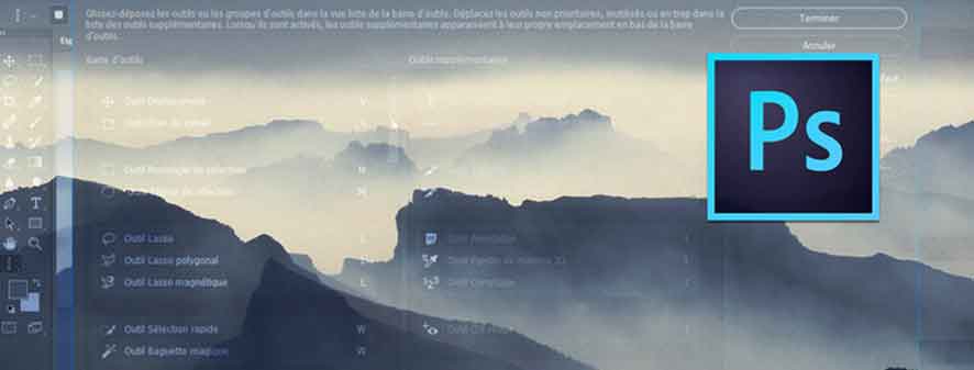 personne qui profite de c'est heures de formation pour faire une formation sur la photo et le graphisme