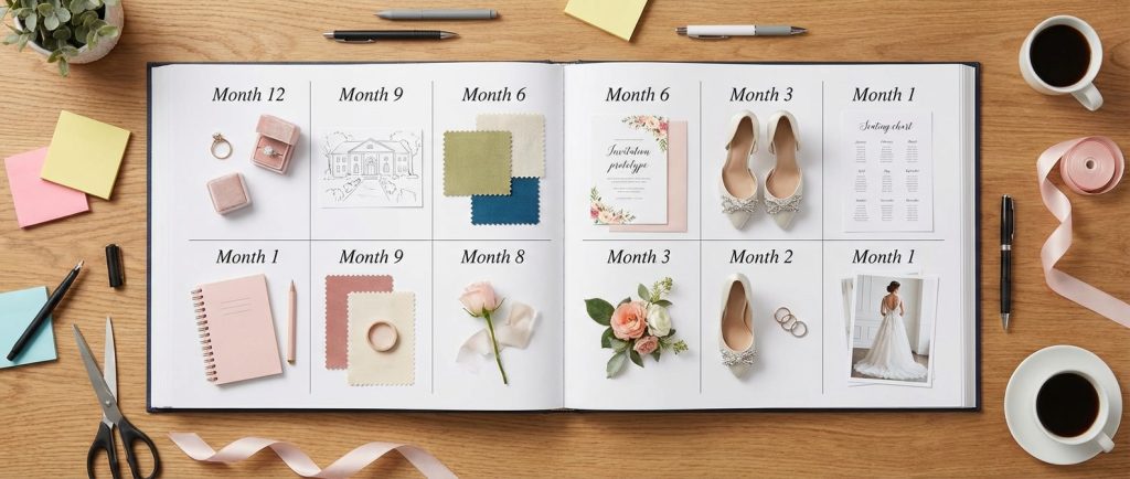 Le Rétroplanning Mariage Indispensable